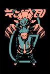  1boy absurdres arms_behind_back black_background claws closed_mouth commentary cyrus_(pokemon) english_commentary eyelashes forehead_jewel full_body highres male_focus nc_empire_(circle) official_art pokemon pokemon_(creature) pokemon_dppt short_hair simple_background smile spiked_hair standing team_galactic third-party_source v-shaped_eyes weavile 