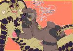 amber_(trissyfen) anthro anus apode balls big_breasts blush bodily_fluids bovid breast_grab breasts caprine cobra crow_(thedrcrow) dialogue dominant dominant_female draconcopode duo erection eyewear fangs female genital_fluids genitals glasses half-closed_eyes hand_on_breast hi_res horn humanoid_genitalia humanoid_vulva jewelry larger_female legless male male/female mammal markings naga narrowed_eyes nipples nude open_mouth penetration penis piercing reptile ring_piercing saliva saliva_string scalie serpentine sex sheep simple_background size_difference smaller_male snake snake_hood speech_bubble spots spotted_body sweat teeth tongue tongue_out trissyfen vaginal vulva