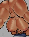 2025 absurd_res anthro anus areola arm_support artist_logo ass_up bangs belly belly_rolls bent_arm big_areola big_breasts big_butt big_nipples black_hair breasts brown_body brown_fur bubble_butt butt clothing colored curvy_figure digital_media_(artwork) egyptian egyptian_clothing egyptian_headdress erect_nipples felid female forward_arm_support front_view fur genitals glistening glistening_anus glistening_areola glistening_arms glistening_belly glistening_body glistening_breasts glistening_butt glistening_clothing glistening_ears glistening_eyes glistening_face glistening_genitalia glistening_hair glistening_legs glistening_nipples glistening_nose glistening_snout glistening_thighs glistening_vulva hair hanging_breasts headdress headdress_only headgear headgear_only hi_res huge_breasts huge_butt idlepotoo innie_vulva lion logo looking_at_viewer low-angle_view mammal narrowed_eyes nipples pantherine portrait presenting presenting_anus presenting_breasts presenting_genitalia presenting_hindquarters presenting_vulva red_anus red_areola red_inner_ear red_nipples red_nose round_ears sekhmet_(zed_technician_games) shaded signature simple_background smile soft_shading straight_bangs straight_hair thick_thighs three-quarter_portrait three-quarter_view upside_down ventral_groove voluptuous voluptuous_anthro voluptuous_female vulva y_anus yellow_eyes