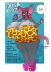  animal_print anthro big_breasts breasts cellphone cigarette clothing docked_tail dress ear_piercing elderly electronics english_text female footwear hi_res high_heels huge_breasts leopard_print mammal marsha_lopez model_sheet mouse murid murine notched_ear phone piercing profanity rodent sex_worker shoes short_stack short_tail smartphone smoking smoking_cigarette solo tail text thick_thighs wedge_(footwear) zwitterkitsune 