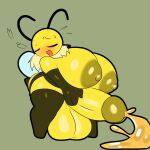2_antennae antennae_(anatomy) anthro areola arthropod balls bee big_areola big_balls big_breasts big_penis black_antennae black_arms black_legs blush bodily_fluids breasts bug_fables crossgender cum cum_from_penis cum_on_ground cumshot ejaculation eyes_closed flavored_cum food ftg_crossgender fti_crossgender fur genital_fluids genitals glans glistening glistening_areola glistening_arms glistening_balls glistening_bodily_fluids glistening_cum glistening_genital_fluids glistening_genitalia glistening_glans glistening_legs glistening_nipples glistening_penis glistening_thighs gynomorph gynomorph_anthro hand_on_genitalia hand_on_own_genitalia hand_on_own_penis hand_on_penis heart_symbol hi_res honey_(food) honey_bee honey_cum huge_balls huge_breasts huge_penis humanoid_genitalia humanoid_penis hymenopteran hyper hyper_balls hyper_breasts hyper_genitalia hyper_penis insect insect_wings intersex intersex_anthro looking_pleasured masturbation moonsprout_games multicolored_body multicolored_fur neck_tuft nipples non-mammal_breasts noseless open_mouth orange_blush penis solo standing stinger sweat tan_tuft tha_randomu thick_thighs tuft two_tone_body two_tone_fur unusual_bodily_fluids unusual_cum unusual_genital_fluids vi_(bug_fables) wide_hipped_anthro wide_hipped_gynomorph wide_hipped_intersex wide_hips wings yellow_balls yellow_body yellow_breasts yellow_fur yellow_penis yellow_stinger