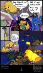 7_panel_comic anthro assisted_exposure beverage_can big_penis bird_dog blue_body blue_fur blush blush_lines bodily_fluids canid canine canis clothing cock_vore comic darkness dialogue domestic_dog english_text excessive_genital_fluids excessive_precum flashlight floppy_ears fur genital_fluids genitals glowing glowing_genitalia glowing_insides glowing_penis golden_retriever group head_first hi_res howzit_(character) howzit_toyah huge_penis hunting_dog hybrid_genitalia hyper hyper_genitalia hyper_penis knot knotted_penis machine male male/male mammal multi_ear multi_eye onomatopoeia penile penile_spines penis poster precum protogen red_body red_fur retriever science_fiction sound_effects spacecraft tail tail_mouth tearing_clothing text torn_clothing trap_(contrivance) trio unusual_anatomy unusual_tail vehicle vore yellow_body yellow_fur yellow_insides yellow_penis yeno