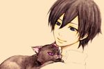  black_cat cat darker_than_black hei mao mao_(darker_than_black) 