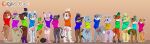 absurd_res anthro bad_metadata bottomless butt_slap clothed clothing college digital_media_(artwork) hi_res hoodie lineup male md5_mismatch multi-character school slap spank_marks spanking sqwek topwear