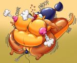 animal_humanoid belly belly_expansion belly_exposed big_breasts big_butt blue_hair breast_expansion breasts bulge_in_face bulging_breasts bulging_eyes butt butt_expansion canid canid_humanoid canine canine_humanoid carmelita_fox cheek_bulge expansion female fox fox_ears fox_humanoid fox_tail fur hair hi_res huge_breasts humanoid hyper hyper_breasts inflation mammal mammal_humanoid nude nude_anthro nude_female onomatopoeia orange_body orange_fur penetration puckered_lips sex_toy sex_toy_in_vagina sex_toy_insertion sly_cooper_(series) sony_corporation sony_interactive_entertainment sound_effects sucker_punch_productions text thick_thighs uber_inflation vaginal vaginal_penetration vibrator vibrator_in_vagina wand_vibrator