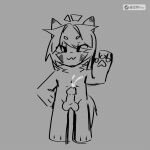 1:1 animated bodily_fluids canid canine cum ejaculation english_text gen_on_ko genital_fluids genitals humanoid male mammal penis short_playtime silly_face simple_background smiley_face solo stop_thinking_about_sex text white_body wolf_tail wolfninecloud_furb