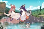 2025 3:2 anthro areola artist_name big_areola big_breasts bikini bikini_bottom bikini_top biped black_body black_fur blue_bikini blue_clothing blue_eyes blue_swimwear breasts canid canine canis carmen_(mariart) clothing cloud countershade_face countershade_fur countershade_neck countershading cydni_(zwerewolf) ear_piercing ear_ring embarrassed eyewear felid female fur glasses glistening glistening_body glistening_breasts glistening_thighs grass green_eyes grey_body grey_fur grey_hair group hair hi_res hill huge_breasts hybrid hyper hyper_breasts imminent_wardrobe_malfunction kangaroo long_hair looking_at_breasts macro macropod male mammal mariart marsupial moon nipple_slip orange_bikini orange_clothing orange_swimwear outside pantherine piercing pink_areola pink_hair plant pool purple_eyes purple_hair ring_piercing size_difference stripes swimming swimwear tan_body tan_fur text tiger topwear torn_clothing torn_topwear towel towel_on_head tree trio two-piece_swimsuit url wardrobe_malfunction wearing_glasses white_body white_fur wolf zal_(zwerewolf)