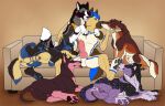  animal_genitalia animal_penis animal_vulva anthro anthro_on_feral anus ball_lick balls bestiality black_balls black_body black_fur blue_body blue_eyes blue_fur blue_hair blue_pawpads brown_body brown_eyes brown_fur canid canine canine_genitalia canine_penis canine_vulva chastity_cage chastity_device ears_back erection eyes_closed feet female female_feral feral foot_fetish foot_lick foot_play fully_sheathed fur furniture genitals green_eyes grey_body grey_fur grey_pawpads group hair hi_res killthe_demon kissing licking lying male male/female male/male male_anthro male_feral mammal narrowed_eyes nude on_side on_sofa oral orange_body orange_fur pawpads penis penis_tip pink_body pink_fur pink_penis pivoted_ears purple_anus purple_body purple_fur purple_pawpads red_anus red_penis sex sheath short_hair simple_background sitting sofa spread_legs spreading tan_balls tan_body tan_fur tongue wearing_chastity_cage wearing_chastity_device white_balls 