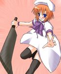  higurashi_no_naku_koro_ni ryugu_rena ryuuguu_rena school_uniform seifuku serafuku thighhighs weapon 