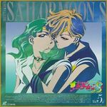  bishoujo_senshi_sailor_moon blonde_hair blue_eyes green_eyes green_hair jpeg_artifacts kaiou_michiru sailor_neptune sailor_uranus ten'ou_haruka tenou_haruka 