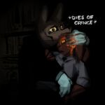 1:1 2024 anthro awyr_nos_(gnull) black_body black_fur blood blue_clothing blue_gloves blue_handwear blue_shirt blue_topwear bodily_fluids bookshelf brown_body brown_fur canid canine canis clothing colored_blood death digital_drawing_(artwork) digital_media_(artwork) doctor duo ears_down ears_up eeveelution english_text fireplace floppy_ears fur furniture generation_2_pokemon gloves gnull grey_body grey_fur handwear humor hybrid inspired_by_formal_art ivan_the_terrible_and_his_son_ivan janusz lop_ears low_res male male/male mammal medical_gloves meme nintendo orange_blood orange_eyes pivoted_ears pokemon pokemon_(species) shirt sitting sitting_on_another text topwear umbreon unusual_blood unusual_bodily_fluids vignette wolf wolfdog yellow_eyes