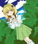  andou_minawa blonde_hair lowres mahoromatic yellow_eyes 