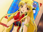  blonde_hair brown_eyes franboise_ranpha galaxy_angel ranpha_franboise 