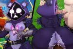 2024 3:2 4_fingers all_fours anthro anthro_penetrated anus areola armor balls bear belt big_breasts big_butt biped black_belt black_bottomwear black_clothing black_pants blurred_background bodily_fluids bottomwear bottomwear_down breasts butt chest_tattoo clothed clothed_human clothed_male clothing cloud crotch_tuft cum cum_in_mouth cum_in_vagina cum_inside day digital_media_(artwork) emanata empty_eyes epic_games erection eye_scar faceless_character faceless_human faceless_male facial_scar fellatio female female_anthro female_focus female_penetrated fingerless_gloves fingers flash_emanata fortnite fur gauntlets genital_fluids genitals glistening glistening_breasts glistening_genitalia glistening_vulva gloves glowing glowing_eyes group group_sex hand_on_another&#039;s_head hand_on_head handwear hi_res hood hood_up human human_on_anthro human_penetrating human_penetrating_anthro human_penetrating_female interspecies irrumatio male male/female male_human male_penetrating male_penetrating_anthro male_penetrating_female mamas_hell mammal monotone_body monotone_fur mostly_nude mostly_nude_anthro mostly_nude_female nipples obscured_face onomatopoeia oral outside pants pants_down partially_clothed partially_clothed_human partially_clothed_male penetration penile penile_penetration penis penis_in_mouth penis_in_vagina purple_anus purple_areola purple_body purple_fur purple_hood purple_nipples raven_team_leader saliva saliva_on_penis scar sex shaking solo_focus sound_effects spitroast splurt sweat tan_balls tan_body tan_penis tan_skin tattoo text threesome tremble_spikes trembling trio tuft vaginal vaginal_penetration vein veiny_penis vulva