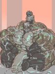 ambiguous_fluids anthro bathing biceps big_muscles big_pecs big_penis black_eyes black_nose body_hair brown_body brown_fur canid canine chest_hair claws crossed_legs deltoids digital_media_(artwork) duo ears_down epic_games facial_markings facial_scar feet feet_on_penis fist fluffy fluffy_hair forearm_muscles foreskin fortnite front_view froth full-length_portrait fur genitals glans glistening glistening_body gloves_(marking) green_hair grey_body grey_fur hair hajime_(fortnite) head_markings hi_res huge_muscles huge_pecs huge_penis hyper hyper_genitalia hyper_muscles hyper_penis larger_male lather lean_body leg_markings light lighting line_art male mammal markings mask_(marking) mostly_onscreen muscular muscular_arms muscular_legs muscular_male nipples no_irises no_pupils one_eye_closed oryzaviridi partially_retracted_foreskin pattern_background pecs penis pink_glans pink_nipples pivoted_ears portrait procyonid raccoon raccoon_dog rufus_(fortnite) scar shadow simple_background sitting size_difference smaller_male smile soap_bubbles socks_(marking) standing_behind striped_background tagme tan_body tan_fur tan_penis tanuki toe_claws toes trapezius triceps vein veiny_penis washing_hair washing_partner wet white_body white_eyes white_fur white_sclera x_scar
