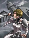  armor clare_(claymore) claymore claymore_(sword) face solo sword tea_(nakenashi) weapon 