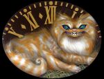  alice_in_wonderland ambiguous_gender cheshire_cat cheshire_cat_(species) domestic_cat felid feline felis feral fluffy formal_art fur jasmine_becket-griffith looking_at_viewer mammal painting_(artwork) pupils smile solo tail toothy_grin traditional_media_(artwork) traditional_painting_(artwork) 