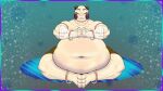  animated anthro atelierphos belly bulge chubby_cheeks daddy_kink demon digestion digestion_noises digital_media_(artwork) duo floating krita_(artwork) magic male male/male meditation musclegut muscular onomatopoeia overweight overweight_anthro overweight_male powerful relaxing smile sound_effects text vore 