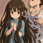  ai-generated barber cutting_hair hair_ornament hairclip non-web_source 