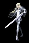  armor blonde_hair claymore claymore_(sword) sword teresa weapon 