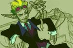  couch daxter formal jak_(jak_and_daxter) jak_and_daxter lowres non-web_source ottsel 