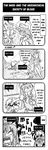  4koma angry awesome_face azzie_(az_man_studios) braid bucket bullying child comic greyscale hard_translated hat highres hong_meiling izayoi_sakuya knife knifed long_hair monochrome multiple_girls non-web_source tears touhou translated troll_face twin_braids 