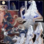 2024 absurd_res anthro apode areola arm_support auto_breast_lick barefoot big_breasts black_bottomwear black_claws black_clothing black_footwear black_mamba black_pants black_socks blue_areola blue_clitoris blue_nipples blue_penis blue_tongue blue_vulva bodily_fluids borderless_panel bottomwear breast_grab breast_growth breast_lick breast_play breasts brown_eyes brown_hair bruh cabinet claw_growth claws clitoris clothing cum dated draconcopode elapid_(snake) eye_color_transformation eye_reflection eyelashes fanning fanning_self feet female fingering fingering_self footwear forked_tongue full_moon furniture gender_transformation genital_fluids genitals gesture glistening glistening_body glistening_eyes glistening_scales glistening_scutes grey_turtleneck grow_(sound_effect) growth hair hair_color_change hair_growth hand_gesture hand_on_breast hand_on_knee hand_on_leg heart_symbol hi_res hip_growth hissing huge_breasts kneeling leaning_on_elbow legless licking limb_regression long_hair long_tongue looking_back_at_self male mamba masturbation montgomery_glands moon motion_lines mtf_transformation naga neck_growth night nipple_growth nipples non-mammal_breasts onomatopoeia panel_overlap pants penis penis_to_vagina_tf pink_sclera pointing pointing_at_pussy profanity red_background red_eyes reflection reptile scale_growth scales scalie self_lick serpentine signature simple_background sky snake snake_naga snout snout_growth socks solo sound_effects square_panel star starry_sky sweater symbol_in_eye tail tail_growth taking_off_pants taking_off_shirt tan_body tan_scales text tongue topwear torn_clothing transformation transformation_sequence turtleneck vaginal vaginal_fluids vaginal_masturbation ventral_scales vulva wavy_hair white_body white_hair white_scales white_sclera window window_sill xenthetechnomorph