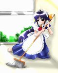  andou_mahoro blue_hair mahoromatic maid tagme 