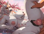 2026 5_fingers amaterasu_(okami) animal_genitalia animal_penis animal_vulva anthro anthro_on_anthro anthro_penetrated anthro_penetrating anthro_penetrating_anthro anthrofied anus areola biped breast_grab breasts brown_body brown_fur butt canid canine canine_genitalia canine_penis canine_vulva canis capcom claws cloud digital_drawing_(artwork) digital_media_(artwork) duo erection faceless_anthro faceless_character faceless_male female female_penetrated finger_claws fingers fur genitals hair hand_on_breast hand_on_own_breast holding_breast juiceps knot knotted_penis licking licking_lips looking_at_viewer lying male male/female male_penetrating male_penetrating_female mammal multi_nipple navel nipples nude nude_anthro nude_female nude_male okami_(capcom) on_back open_mouth open_smile orange_eyes outside outside_sex penetration penile penile_penetration penis penis_in_vagina plant sex sky smile spread_legs spreading teeth tongue tongue_out tree vaginal vaginal_penetration vulva white_body white_fur white_hair wolf