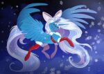 christmas clothing digital_media_(artwork) equid equine feral fluffy flying footwear fur hair hasbro hi_res holidays horn horse invalid_tag legwear long_hair mammal my_little_pony mythological_creature mythological_equine mythology new_year night pony reward sky smile snow socks stockings sunny_way winged_unicorn wings winter