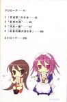  brown_eyes brown_hair maid pink_eyes pink_hair shakugan_no_shana shana wilhelmina wilhelmina_carmel 