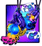 abstract_background animal_genitalia anthro anus aquatic_gastropod balls barbell_piercing bdsm belt big_breasts binder_(restraint) blotchy_areola blue_breasts blue_butt bodily_fluids bondage bound breasts butt cerata_(anatomy) cuff_(restraint) disembodied_penis female freckled_breasts freckled_butt freckled_tail freckles gastropod genital_fluids genitals glistening glistening_butt hanging_by_arms hanging_by_feet hazard_(latexslug) hi_res humanoid_genitalia humanoid_penis hybrid_genitalia hybrid_penis inviting latex latexslug male marine mollusk multiple_clitorises multiple_piercings muzzle_(object) muzzled nipple_barbell nipple_piercing nipples nonbinary_(lore) nudibranch overweight overweight_anthro penis piercing pseudo_hair psychedelic_background purple_penis purple_penis_tip restrained restraints sea_slug sheath sheathed_humanoid_penis slug solo speech_bubble suspension sweat sweatdrop tail tentacle_hair tentacles tongue tongue_out trans_(lore) unusual_anatomy unusual_genitalia vaginal_fluids