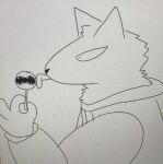 a absurd_res anthro candy dessert food hi_res licking lollipop male tempeh tobii_agustin tongue zak-d