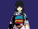 black_hair enma_ai japanese_clothes jigoku_shoujo kimono lowres red_eyes 