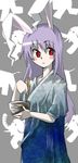  animal_ears bunny_ears gengorou red_eyes reisen_udongein_inaba solo touhou 