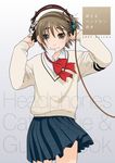 duplicate headphones original otakubeam school_uniform solo sweater 