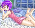  busou_renkin mitsurou panties purple_hair scar tsumura_tokiko underwear yellow_eyes 