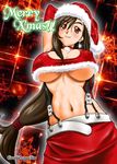  bb breasts christmas cleavage final_fantasy final_fantasy_vii large_breasts tifa_lockhart underboob 