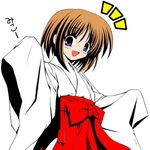  animated animated_gif artist_request hakama japanese_clothes long_sleeves lowres miko red_hakama solo suigetsu yamato_suzuran 