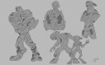  2_toes 3_fingers 3_toes 4_fingers alien anthro arm_feathers arm_tuft avian beak blaster_(artist) carrying_another crossed_arms digitigrade duo feather_hair feathered_crest feathers feet female female_anthro fingers foreheads_touching gun halo_(series) head_crest hi_res holding_gun holding_object holding_ranged_weapon holding_weapon interspecies interspecies_romance kig-yar larger_male male male/female male_on_anthro mandibles microsoft monochrome plasma_pistol pseudo_hair ranged_weapon romantic romantic_couple sangheili scalie sitting size_difference sketch smaller_female standing t'vaoan toes tuft weapon xbox_game_studios 