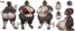 anthro areola belly big_areola big_belly big_breasts big_butt bodily_fluids bottomwear bovid bovine bra breasts butt cellulite clothing female garter_straps hi_res hooves horn huge_areola huge_belly huge_breasts huge_butt huge_hips huge_thighs legwear lips mammal navel nipple_outline nipples overweight overweight_anthro overweight_female puffy_areola puffy_nipples raudegil sagging_breasts saliva skirt solo thick_bottom_lip thick_thighs thigh_highs tongue tongue_out underwear wide_hips