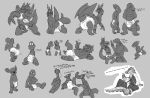  2015 2_tails anthro aquatic ball_gag bdsm biped blush bondage bound bowser bulge clean_diaper clothed clothing crackajackin crocodile crocodilian dandy_(legendz) dialogue diaper diaper_bulge digital_media_(artwork) dominant dominant_male dragon duo embarrassed english_text eyewear fish flookz_(character) furgonomic_piercing furgonomics gag gagged glasses grey_background greyscale group hi_res horn koala koopa legendz lizard male male/male mammal mario_bros marsupial monochrome multi_tail multiple_images mythological_creature mythological_scalie mythology nintendo piercing reptile scalie shark shiron simple_background soiled_diaper submissive submissive_male tail teasing text unclean_diaper used_diaper vombatiform wearing_diaper wing_piercing wings 