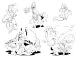  2017 2_tails amphibian anthro biped black_and_white blazedragon blush clothed clothing crackajackin dandy_(legendz) dialogue diaper diaper_only digital_media_(artwork) dragon duo embarrassed exclamation_point feathered_wings feathers furgonomic_piercing furgonomics greedo_(legendz) hi_res jewelry legendz male male/male monochrome multi_tail multiple_images mythological_creature mythological_scalie mythology onesie piercing salamander salamander_(legendz) scalie shiron simple_background size_difference soiled_diaper solo speech_bubble tail topless unclean_diaper used_diaper wearing_diaper white_background windragon wing_piercing wings 