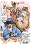  absurd_res alcohol anal anal_penetration animal_genitalia animal_penis anthro anus beverage canid canine canine_genitalia canine_penis canis cigarette clothing container cup dialogue domestic_dog drinking_glass duo erection genitals glass glass_container glass_cup hi_res human knox_(lorepaw) male male/male mammal mjw_darkmode orientation_play painting_(artwork) penetration penile penile_penetration penis penis_in_ass sailor sailor_uniform shot_glass slur smoking speech_bubble traditional_media_(artwork) traditional_painting_(artwork) traditional_watercolor_(artwork) uniform watercolor_(artwork) 