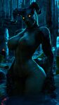  2026 2_horns 3d_(artwork) 9:16 anthro big_breasts breasts cave clothed clothing curvy_figure deathclaw detailed_background digital_media_(artwork) fallout female glistening glistening_body glistening_breasts glistening_scales hi_res honorboundnoob horn hourglass_figure inside looking_at_viewer microsoft multicolored_body multicolored_scales nipples partially_submerged scales scalie sharp_teeth solo source_filmmaker_(artwork) tan_body tan_scales teeth thick_thighs thong thong_only topless topless_anthro topless_female two_tone_body two_tone_scales underwear underwear_only voluptuous voluptuous_anthro voluptuous_female water wide_hipped_anthro wide_hipped_female wide_hips yellow_eyes 