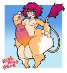  absurd_res anthro axel_(fluffbuttlion) balls big_balls big_penis blue_eyes claws curvy_figure eyewear felid feline femboy finger_claws fluff-butt-lion foreskin fur genitals glasses hair hi_res huge_balls huge_penis lion magenta_hair male mammal multicolored_body nipples orange_body orange_fur pantherine paws penis shortstack shortstack_femboy shortstack_male solo tail tail_tuft thick_thighs toe_claws tuft vitiligo voluptuous wearing_glasses wide_hips 