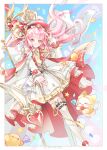  >_< 1girl ^_^ absurdres ahoge animal baby_animal balloon belt belt_buckle bird black_belt blazer blue_sky boots border bow bowtie buckle cape cat chick chinese_commentary cloak closed_eyes clothed_animal collared_dress collared_jacket commentary_request confetti contrast_lapels day dress ear_covers earrings feet_out_of_frame flag floating_clothes floating_hair frilled_boots frilled_dress frilled_sleeves frills gifty_(nikki) gold_buckle gold_buttons grin hair_floating_upwards hand_on_own_head happy hat highres holding holding_party_popper hood hood_up hooded_cloak jacket jewelry knees lace-trimmed_dress lace_trim lapels layered_sleeves light_blush light_chaser_(miracle_nikki) long_hair long_sleeves looking_at_viewer military_uniform miracle_nikki momo_(nikki) necktie nikki_(nikki) nikki_(series) offering_hand one_eye_closed open_clothes open_jacket outdoors outside_border party_popper peaked_lapels pink_hair pleated_dress ponytail red_bow red_bowtie red_cape see-through_clothes see-through_thighhighs shako_cap short_dress sidelocks sky sleeve_cuffs sleeves_past_wrists smile star_(symbol) streamers tassel tassel_earrings thighhighs two-sided_cape two-sided_fabric two-sided_headwear wavy_hair whiskers white_boots white_border white_cape white_cat white_dress white_hat white_jacket white_thighhighs wind xiaoyu_qixing yellow_cloak yellow_necktie 