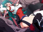  1girl 2000s_(style) 2boys anal ass ayahime_kurumi bdsm blush bondage bound breasts censored double_penetration elbow_gloves game_asset gema_(mahou_senshi) gloves green_hair group_sex hetero interspecies large_breasts lemmtear_theta leotard long_hair magical_girl mahou_senshi_(series) mahou_senshi_lemmtear_knights mmf_threesome monster mosaic_censoring multiple_boys no_pants non-web_source official_art open_mouth paizuri penis purple_eyes rape red_leotard saitou_natsuki self-datamine sex solo_focus tentacles thighhighs threesome vaginal variant_set visual_novel_cg 