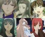  arcueid_brunestud blonde_hair fukuzawa_yumi hasekura_rei itou_shizuka kohaku maria-sama_ga_miteru multiple_girls nabatame_hitomi red_hair screencap seiyuu_connection toono_akiha torii_eriko tsukihime ueda_kana 