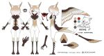  1boy absurdres artist_name blonde_hair blue_eyes brown_feathers brown_fur brown_tail brown_wings closed_mouth color_guide english_text feathered_wings feathers full_body harpy_boy highres jejejunum male_focus mars_symbol monster_boy multicolored_feathers multicolored_fur multicolored_tail multicolored_wings nethermare orange_feathers orange_fur orange_tail orange_wings original red_eyes red_tongue reference_sheet sharp_teeth short_hair sketch_inset tail teeth vayne_(charbroiler) white_background white_feathers white_fur white_tail white_wings wings yellow_feathers yellow_fur yellow_tail yellow_wings 